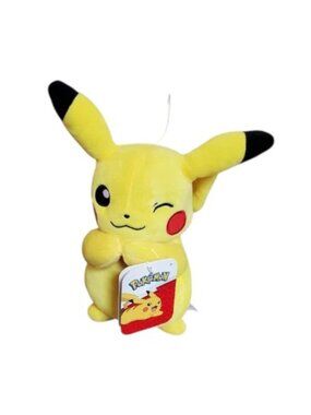 NWT Pokémon Pikachu Winking Plush Toy by Jazwares